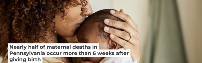 But women continue to die from causes related to pregnancy and childbirth until one year after birth. Goodboy Picture Company/E+ Collection via Getty Images